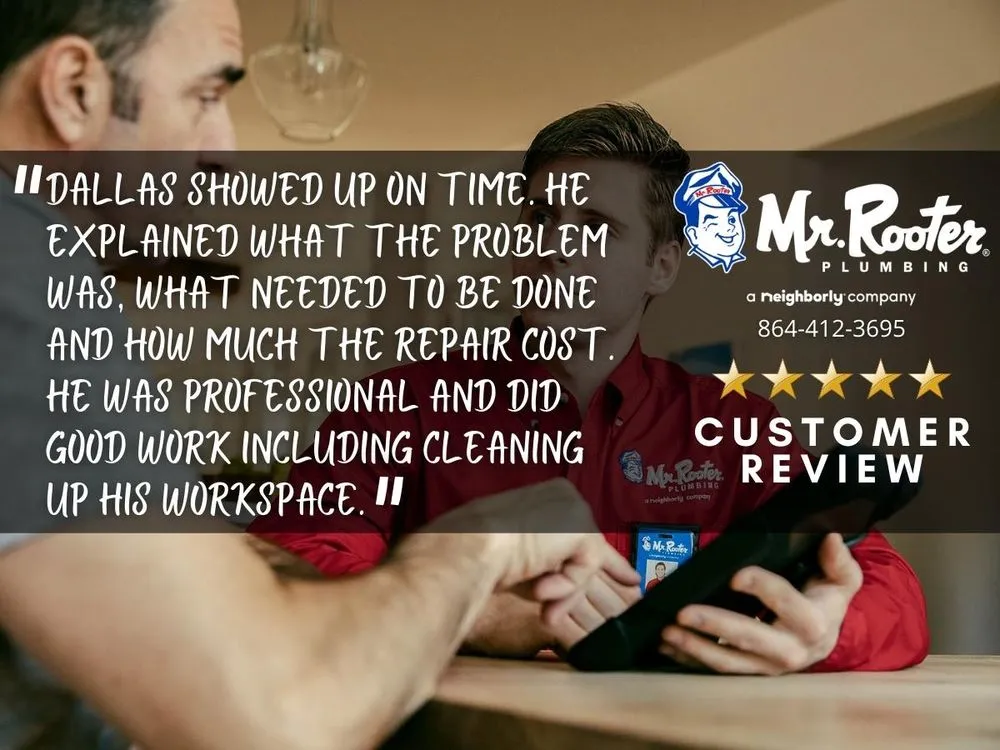 Slide of Mr. Rooter Plumbing of Greenville