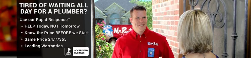 Emergency drain cleaning in Fishers, IN by Mr. Rooter Plumbing of Indianapolis and Central Indiana