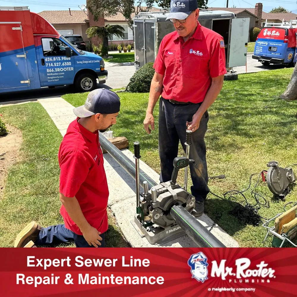 Reliable plumbing repair in Anaheim, CA by Mr. Rooter Plumbing of Orange County