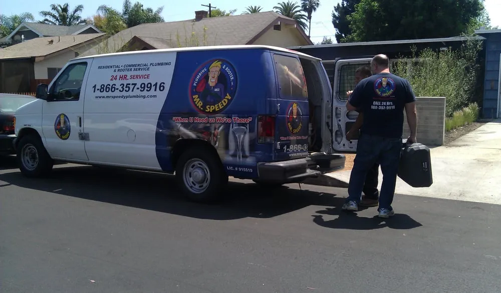 Slide of Mr Speedy Plumbing