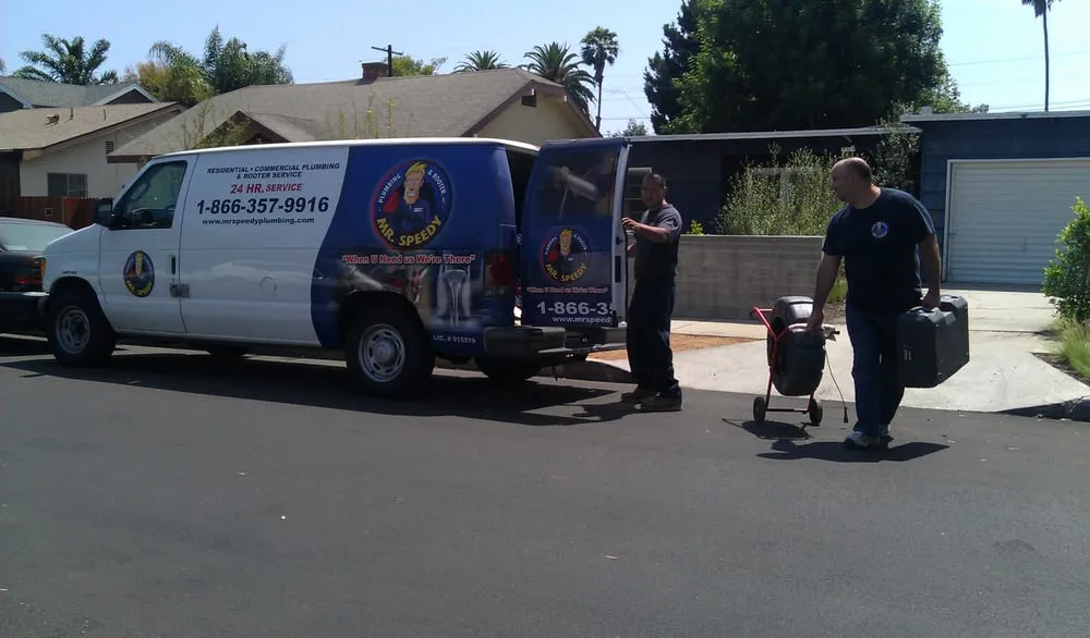 Slide of Mr. Speedy Plumbing