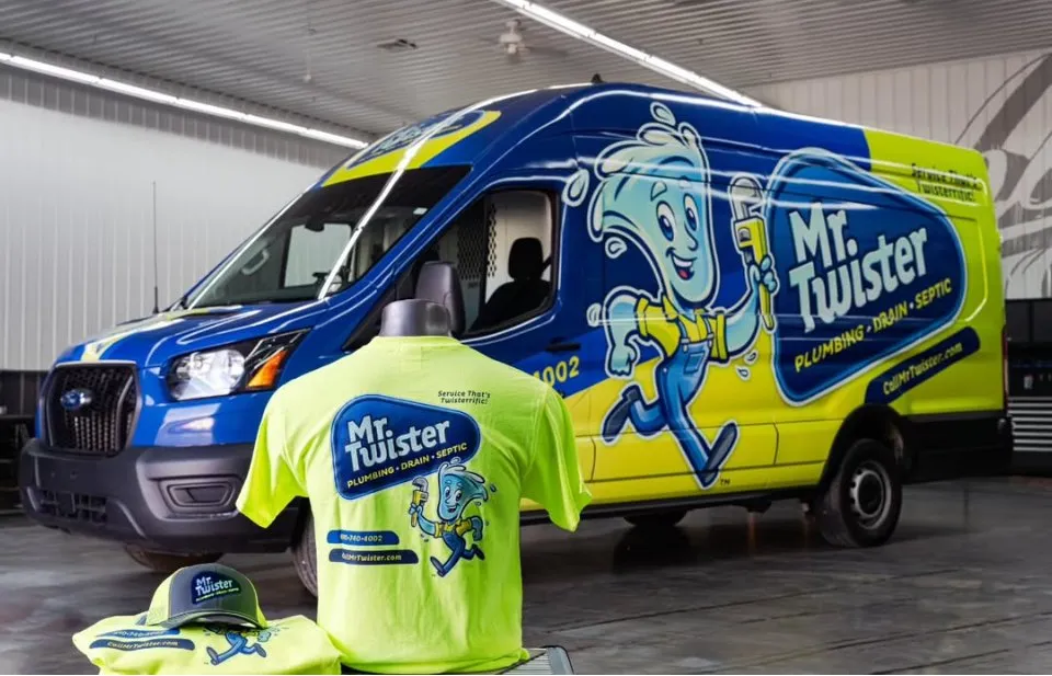 Slide of Mr Twister Plumbing