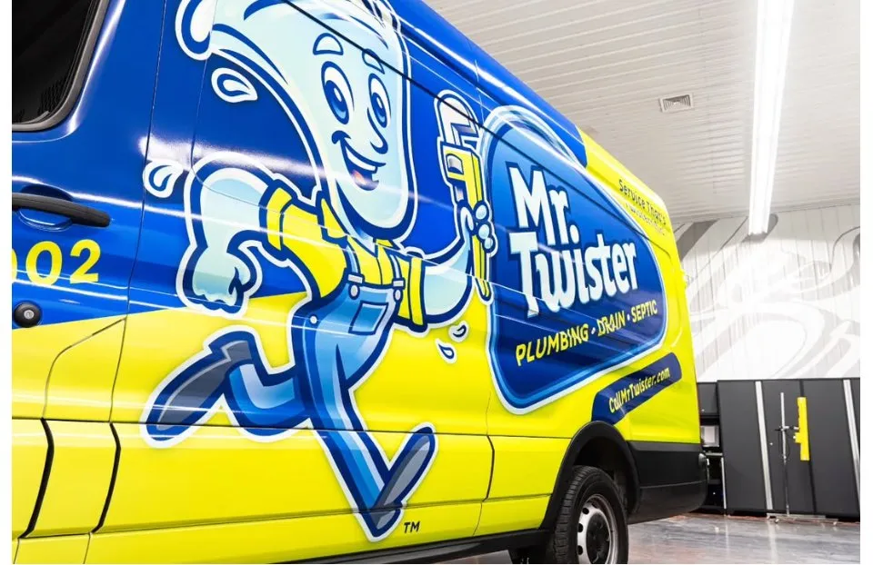 Slide of Mr Twister Plumbing