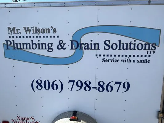 Mr Wilson's plumbing and Drain solutions 