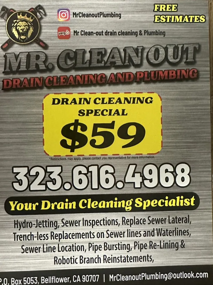 Trusted water heater service experts serving Bellflower, CA - Mr.Clean Out Drain Cleaning & Plumbing