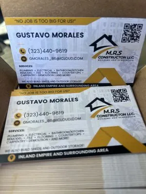 MRS Construction Logo