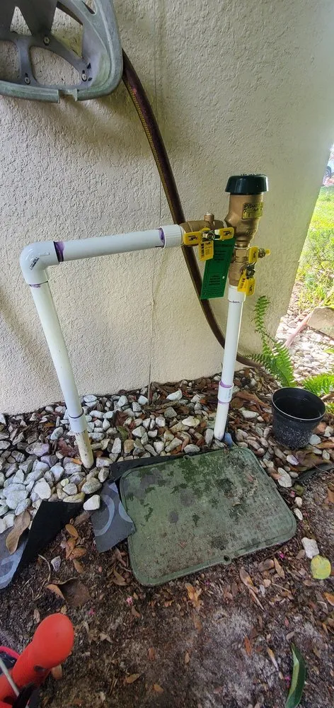 Slide of M&S Backflow Services