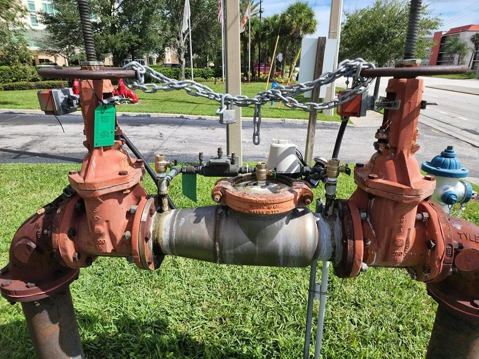 Slide of M&S Backflow Services