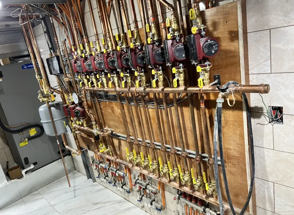 Slide of MS Mechanical Piping & Heating