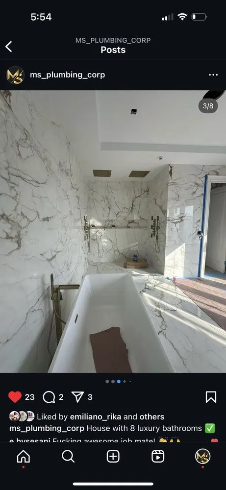 Slide of Ms Plumbing Corp