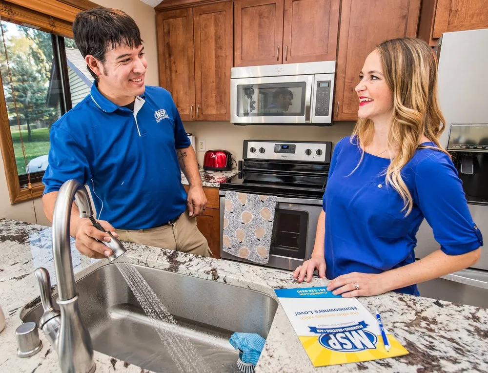 Slide of MSP Plumbing Heating Air