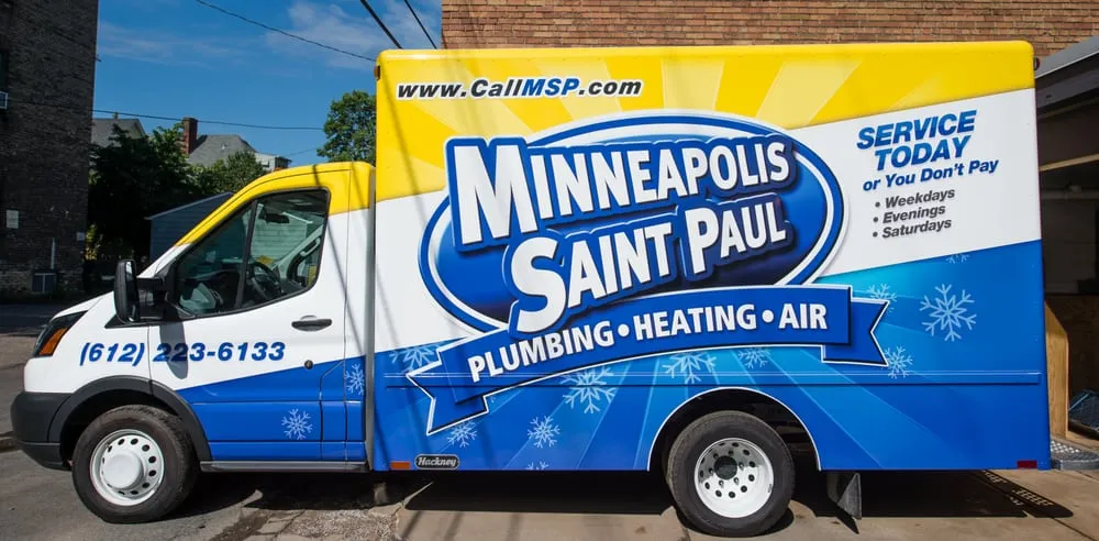 Slide of MSP Plumbing Heating Air