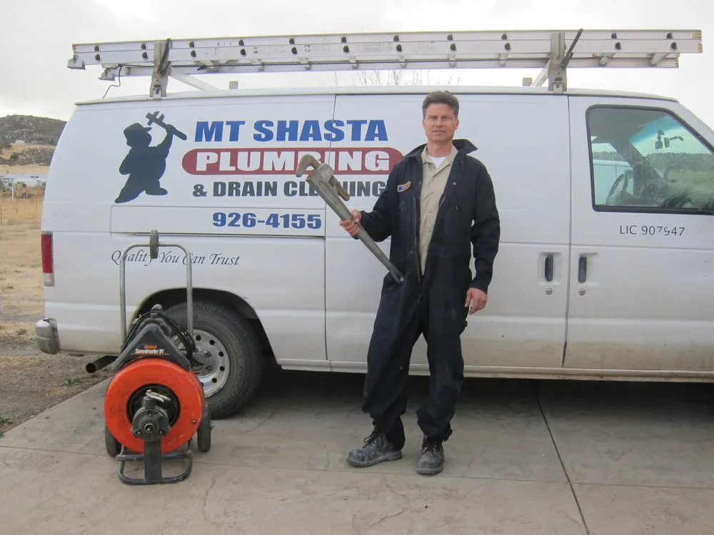 Slide of Mt Shasta Plumbing