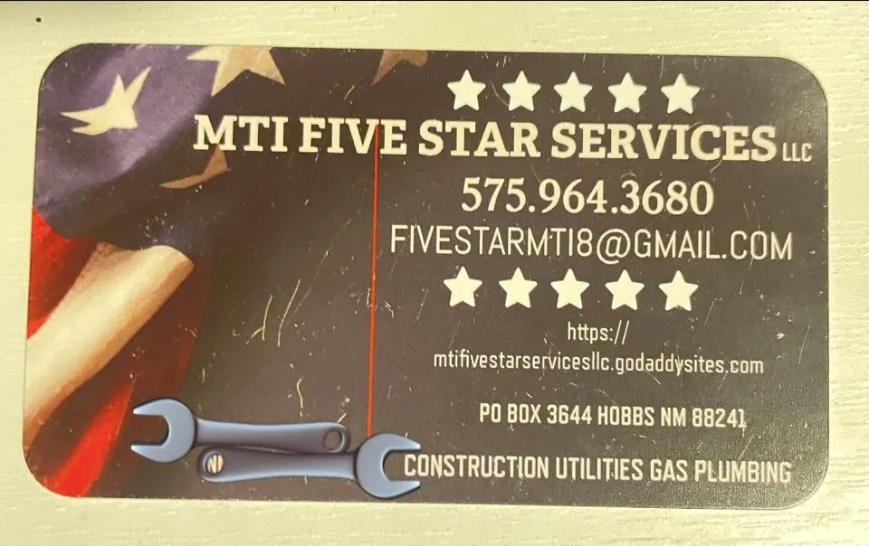 Slide of MTI Five Star Services