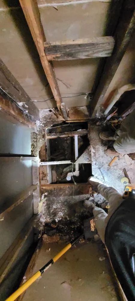 Slide of Muddy Water Plumbing