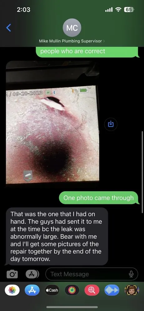 Slide of Mullin Plumbing