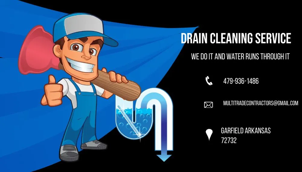 Affordable water heater service in Garfield, AR by Multi Trade Contractors Drain/ Sewer Pipe Cleaning