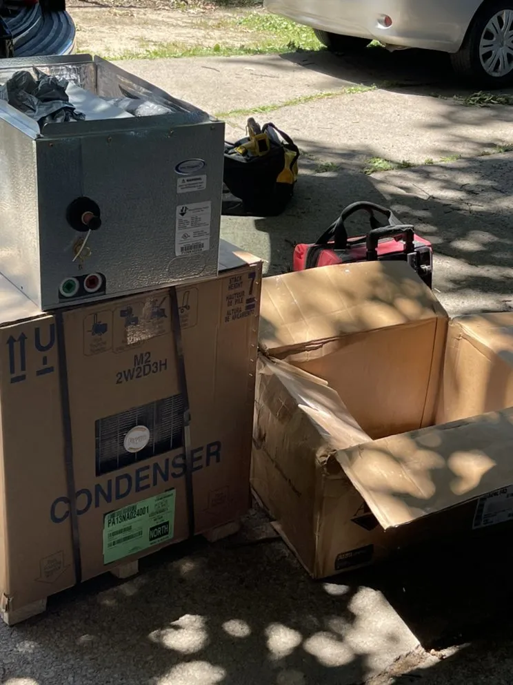 Slide of Multi-Unit Hvac & Drain