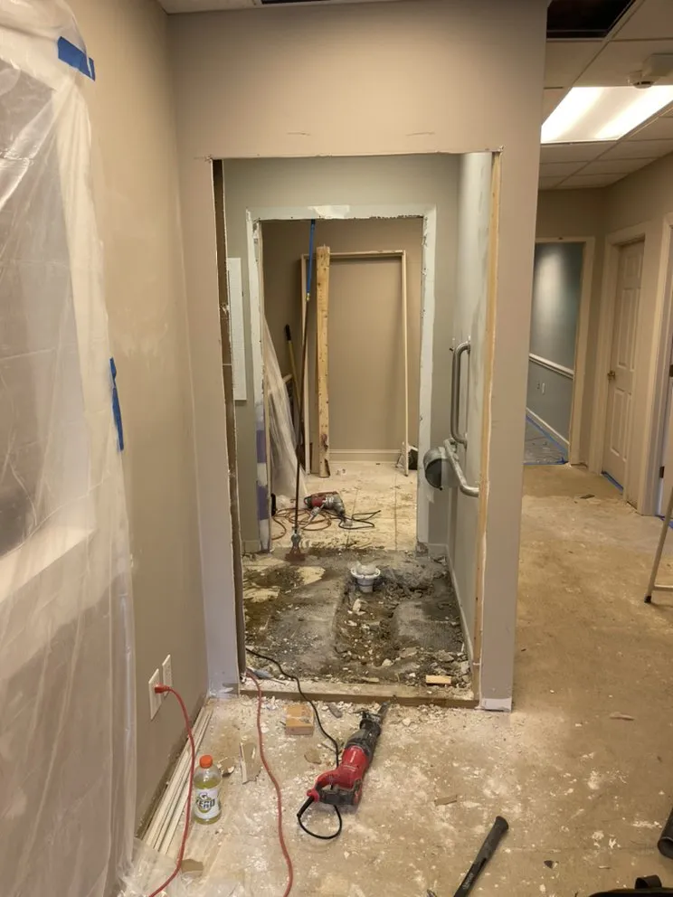 Slide of Multi-Unit Hvac & Drain