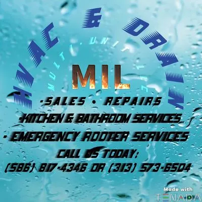 Multi-Unit Hvac & Drain Logo