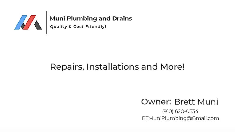 Slide of Muni Plumbing and Drains