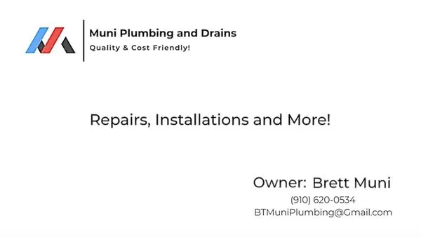 Muni Plumbing and Drains Logo