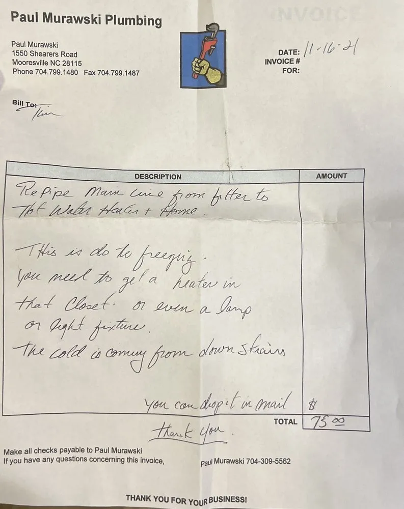 Slide of Murawski Plumbing