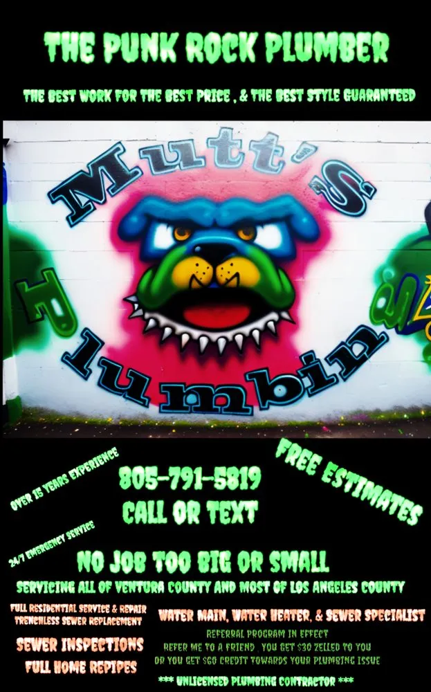 Slide of Mutt's Plumbing