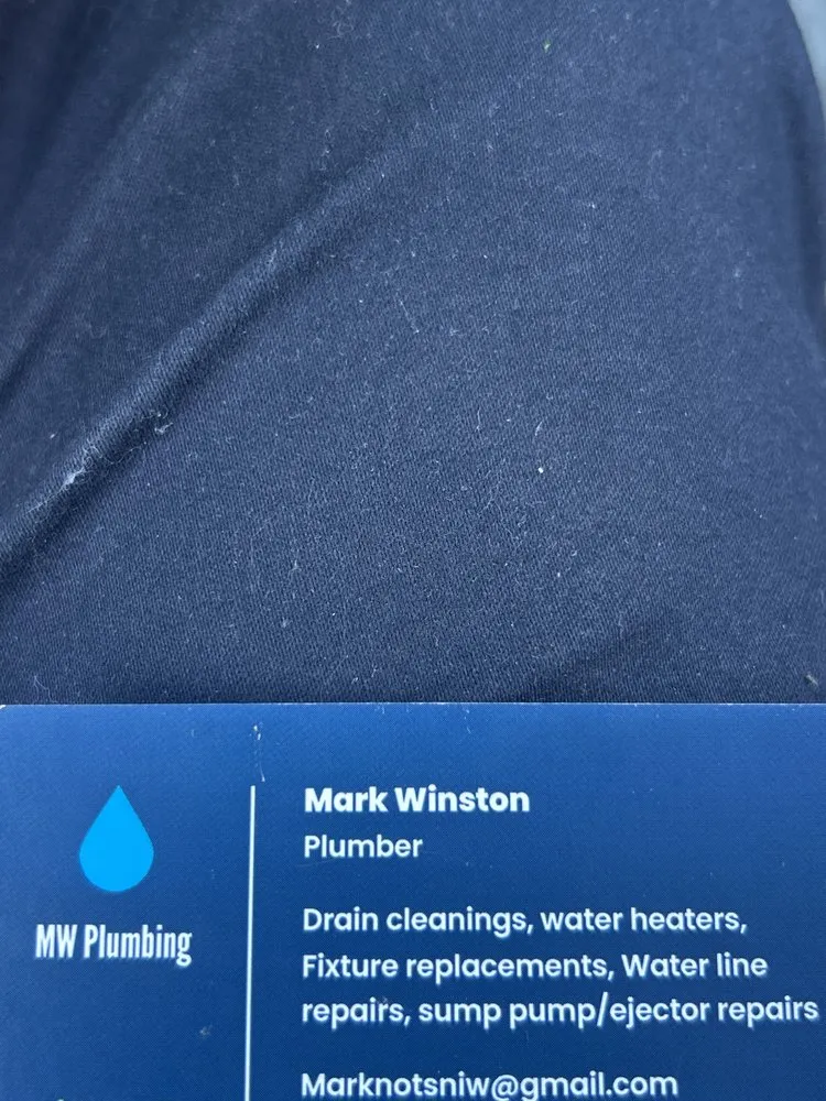 Slide of MW Plumbing