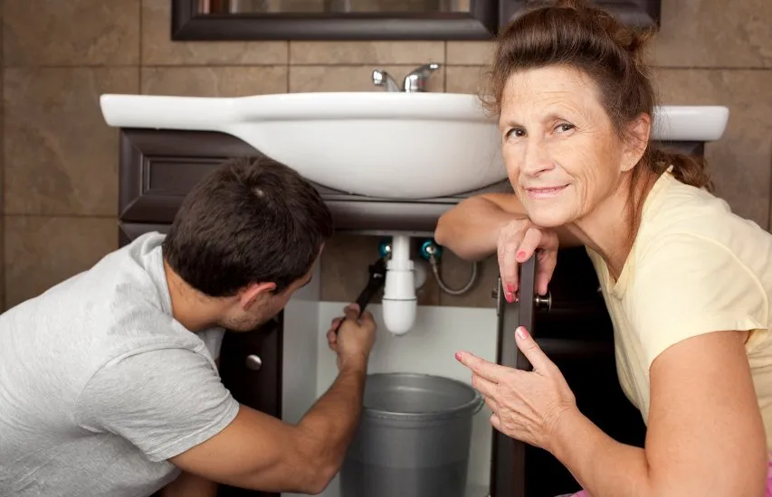 Slide of My Buddy the Plumber