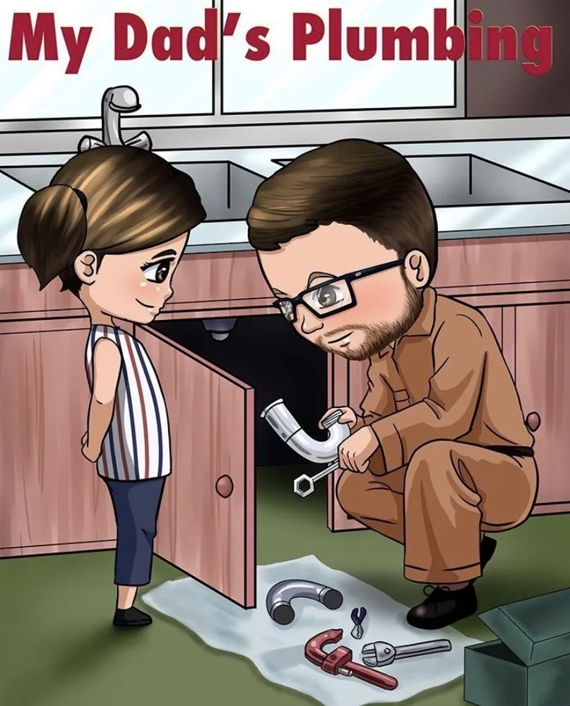 Slide of My Dad's Plumbing