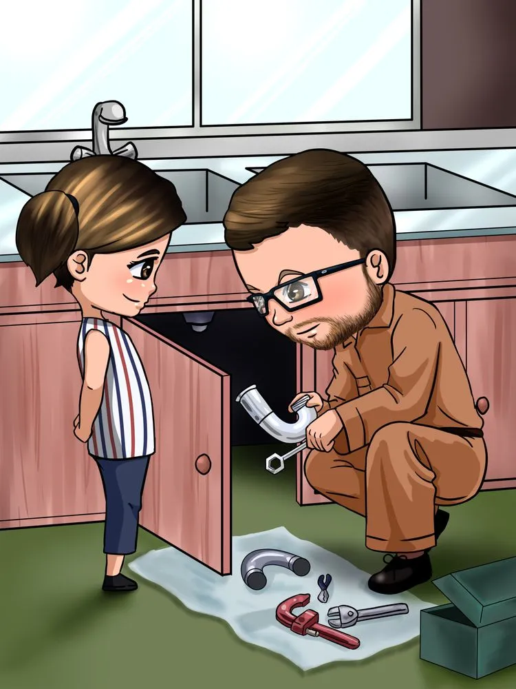 Slide of My Dad's Plumbing