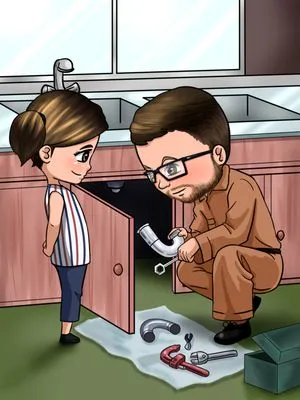 My Dad's Plumbing Logo