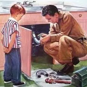 Slide of My Dad's Plumbing