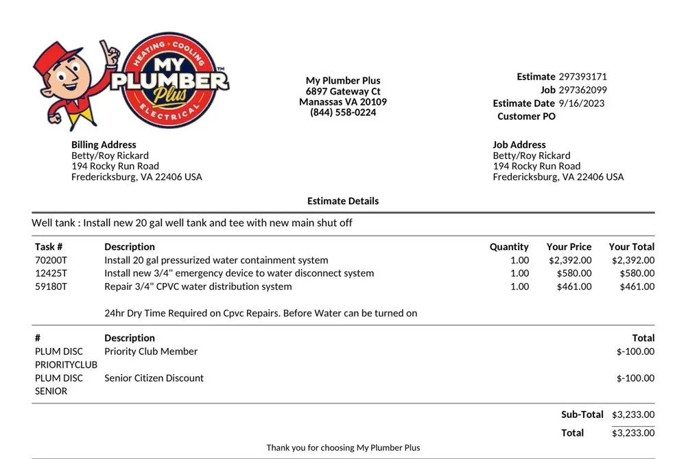 Affordable drain cleaning experts serving Fredericksburg, VA - My Plumber Plus