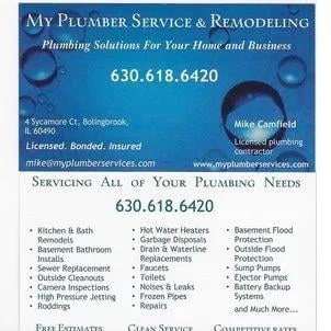 Slide of My Plumber Service and Remodeling
