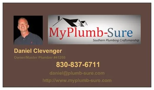 Slide of MyPlumb-Sure