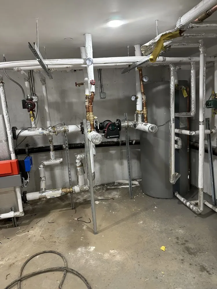 Slide of N & S plumbing