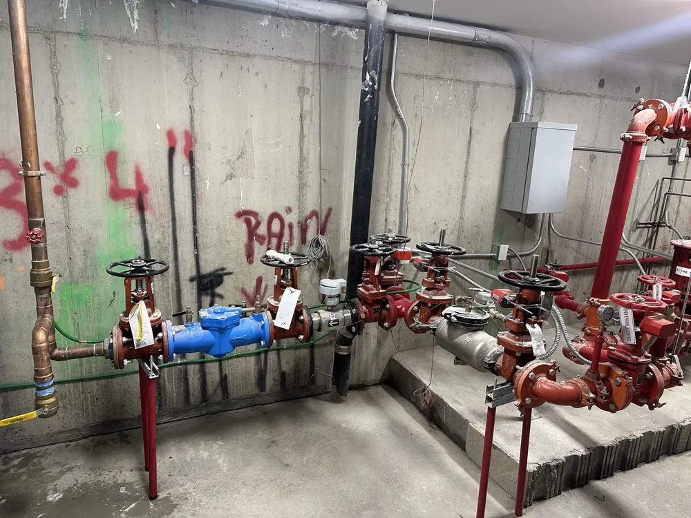 Slide of N & S plumbing