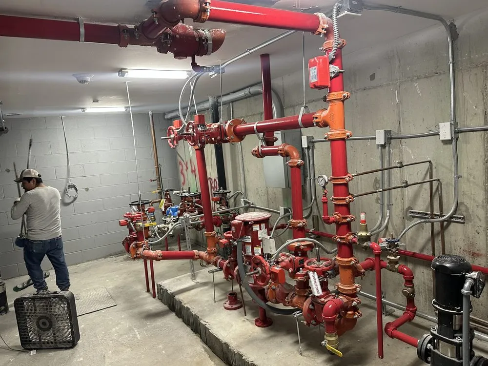 Slide of N & S plumbing