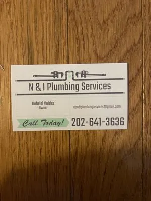 N and I Plumbing Services Logo
