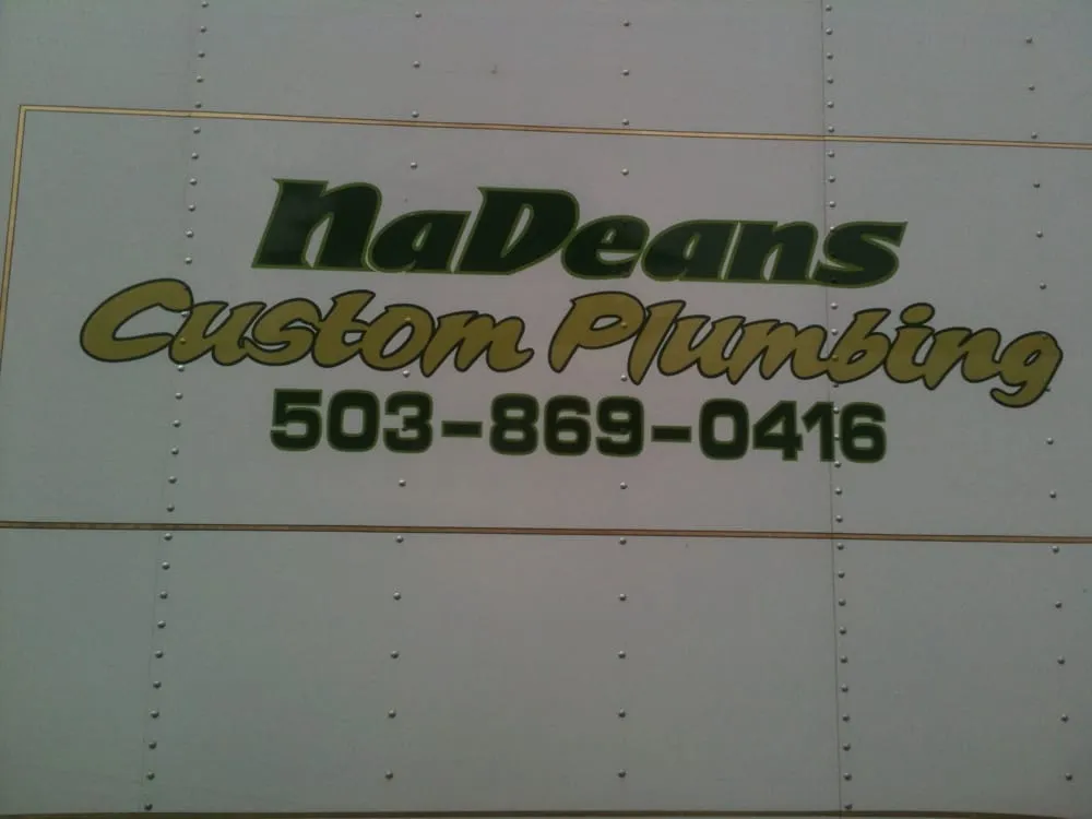 Slide of Nadean's Custom Plumbing