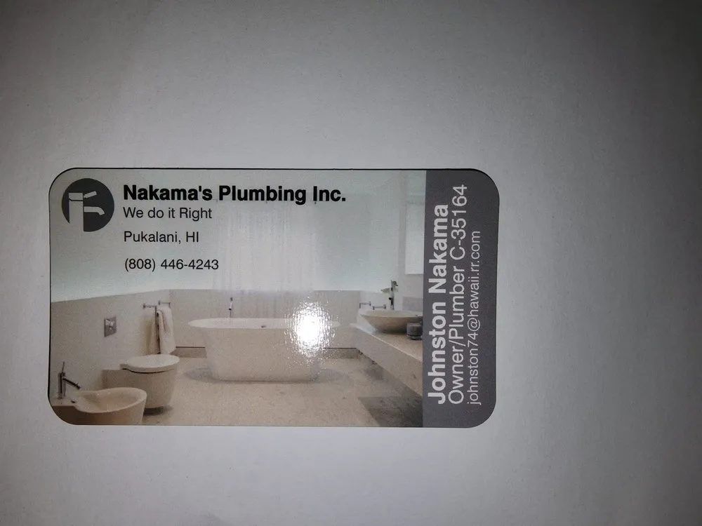 Slide of Nakama's Plumbing