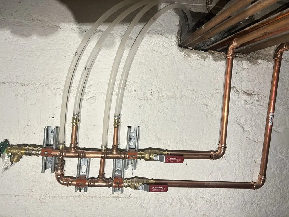 Slide of Nando’s plumbing