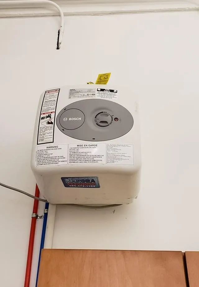Expert water heater service service in Webster, NY - Napora Heating Cooling Plumbing