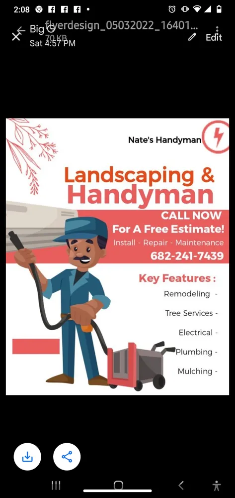 Slide of Nate's Handyman