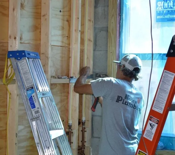 Slide of Nate's Plumbing