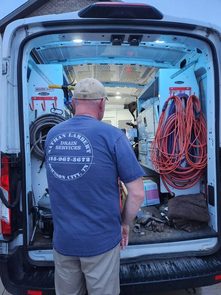 Slide of Nathan Lambert Drain Cleaning and Inspection