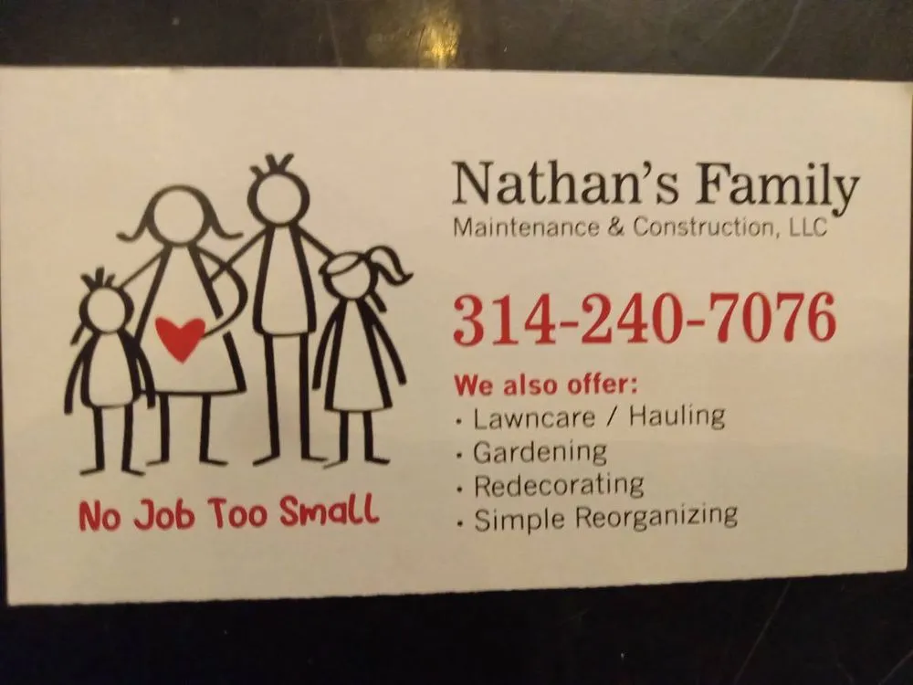 Slide of Nathan's Family Maintenance & Construction