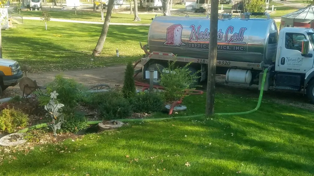 Slide of Nature's Call Septic Service